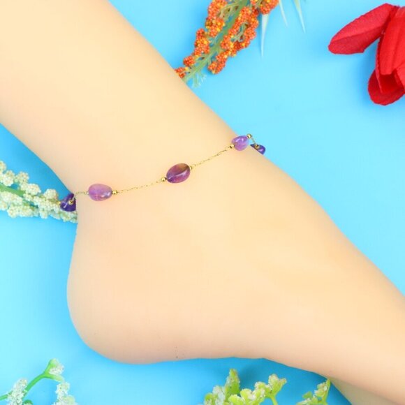Elegant Handmade Anklet – Perfect for Women & Girls | Ideal Gift Option, DYC1613 - Picture 8 of 8